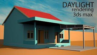 easy daylight rendering in 3ds max beginner