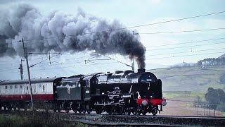 46100 'Royal Scot' Storms Up Shap - The Cumbrian Coast Express - 2016