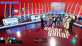 Saber y Ganar. Programa 5000