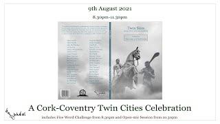 9th August 2021 - Twin Skies Anthology launch with poets from Coventry and Cork