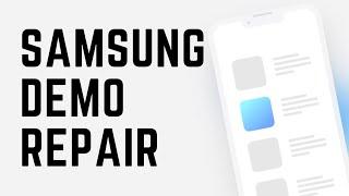 How to convert a Samsung Live Demo Unit into a normal phone?