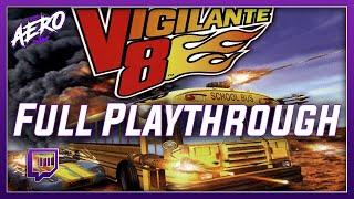 Let's Play: Vigilante 8 (PS1) FULL 100% Playthrough