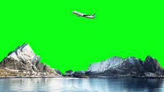 Green Screen Mountain Lake || Green Screen Lake Effects || Green Screen Lake Water Effects Animation