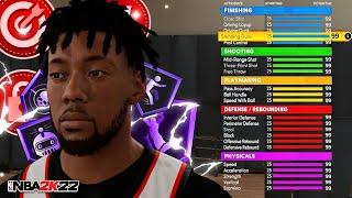 NBA 2K22 Xbox Series X MyCAREER - GLITCHED 6'7 POINT GUARD BUILD!