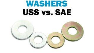 USS vs SAE Flat Washers - Difference in Standards | Fasteners 101