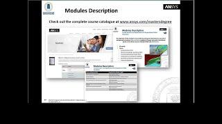 Master's Degree in Numerical Simulation in Engineering with ANSYS Now Available