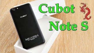 CUBOT Note S распаковка //Бюджетный фаблет с 5,5" OGS HD экраном