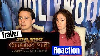 Star Wars The Old Republic - Knights of the Fallen Empire Cinematic Trailer Reaction