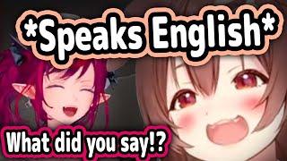 Korone Suddenly Speaks English And Caught IRyS Off-Guard【Hololive】