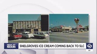 Snelgrove Ice Cream, an iconic Salt Lake City brand, is making its comeback