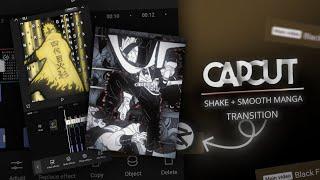 Capcut Manga Shake + SMOOTH Transition  Tutorial | CapCut Tutorial