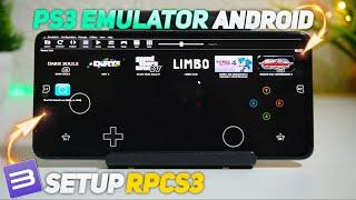 RPCS3 Setup On Android - Best PS3 Emulator | GTA4 Gameplay Test On RPCS3 Android