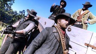 The Van Der Linde Gang Brutal Combat and Quickdraws Episode 3 | Red Dead Redemption 2 - No Deadeye