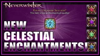 NEW Celestial Enchantments! (+4,000 item level) But Very Anti-Alt Character Problem! - Neverwinter