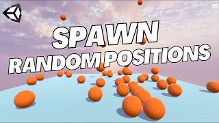 Spawn Objects at Random Positions in Unity 2023 (Updated)