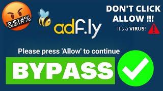 Bypass adfly click allow |2021 tutorial