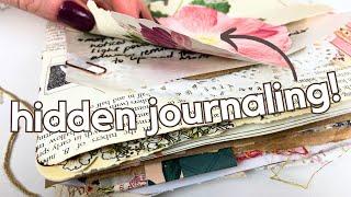 EASY ideas for interactive junk journal elements (& examples from my journals!)