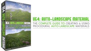 What You'll Learn in "UE4: Complete Guide to Procedural Auto-Landscape Materials" Tutorial Course