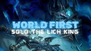 World First Level 30 Monk Solo The Lich King