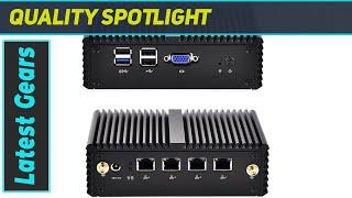 Qotom 4 LAN Mini PC Q190G4N-S08: Best Mini PC for Firewall and Home Office Solutions?