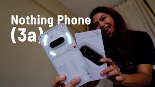 Nothing Phone 3a unboxing + CAMERA tour