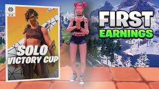 How I Earned $100 In SOLO CASH CUP FINALS  | Dinco