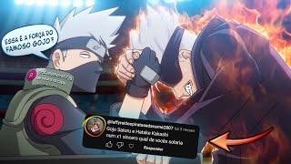 KAKASHI E GOJO SE ENFRENTAM NO RESPONDENDO COMENTÁRIOS!