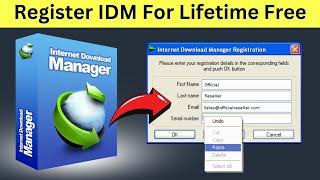 How to Register IDM free for Lifetime | How to Register IDM Serial Key | IDM Registration 2025