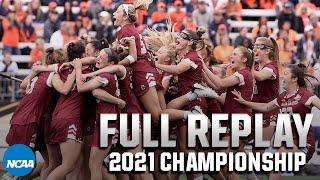 Boston College vs. Syracuse: 2021 NCAA women's lacrosse championship | FULL REPLAY