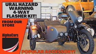 Ural Motorcycle Hazard Warning 4-Way Flasher Kit: A Must-Have Accessory for Any Rider