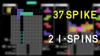 Two I-Spins into 37 Spike