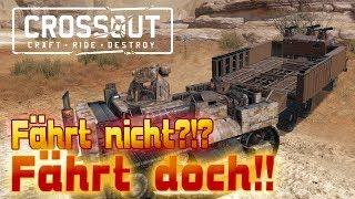 CROSSOUT • FÄHRT NICHT?!? FÄHRT DOCH!! • Der Auto-Transporter • Crossout Gameplay German • Deutsch