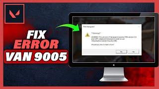 How To FIX Valorant VAN9005 Error 2024 | Full GUIDE