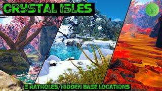 5 Of The Best Base Locations On Crystal Isles + How To Build In Them - 2021 - Ark: Survival Evolved