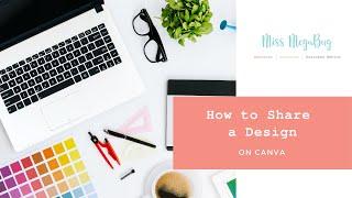 How to Share a Design on Canva