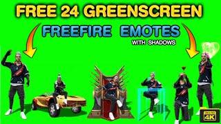 NON COPYRIGHT ©️ FREE HD Green Screen FREEFIRE Emotes Videos For FREE #greenscreenfreefireemotes