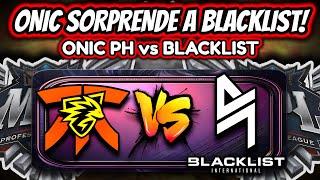 ¡BLAKCLIST PICKEA CARMILLE JUNGLA! ONIC PH vs BLACKLIST -  MPL PH PLAYOFFS | MOBILE LEGENDS