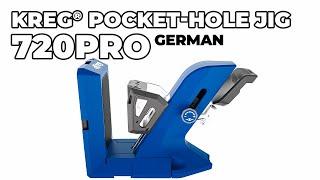 Kreg Pocket-Hole Jig 720 Pro | Deutsches Video | Kreg Europe