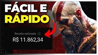 Como ganhar 10 mil reais no youtube sendo iniciante (SEM APARECER)