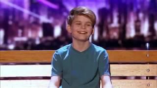 Merrick Hanna Emotional Dancer Gets Seals Golden Buzzer! America's Got Talent Judge cuts 2017