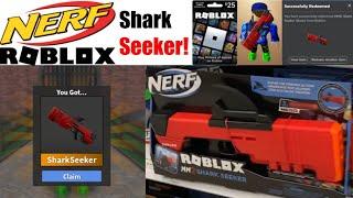 *NEW* Shark Seeker Nerf Gun Unboxing + Redeeming Code! (GIVEAWAY)