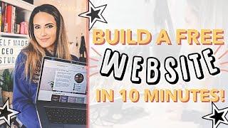 Build a WIX Website For FREE in 10 Minutes!