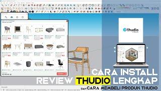 REVIEW LENGKAP DAN CARA INSTALL THUDIO PLUGIN VIRAL UNTUK SKETCHUP