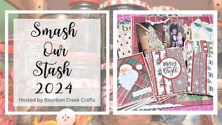 Smashing a Paper Pad #smashourstashdec2024 - Smash Our Stash Collab