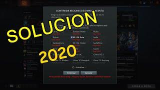 No es posible hacer ping a ninguna región DOTA 2 SOLUCIÓN 2020!