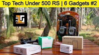 6 Cool Tech Gadgets under 500 RS Series #2 | Tamil Techguruji