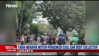 Viral Aksi Debt Collector Tarik Motor Ojol di Jakarta Barat #iNewsMalam 07/09