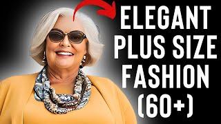 Elegant Plus Size Fashion for Women Over 60