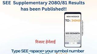 SEE Grade Increment Exam Result 2081 Published | SEE Re Exam Result 2081 Published | SEE Result