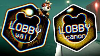 How to get LOBBY CANON & LOBBY WALL ENDINGS in THE PIGGY BACKROOMS!